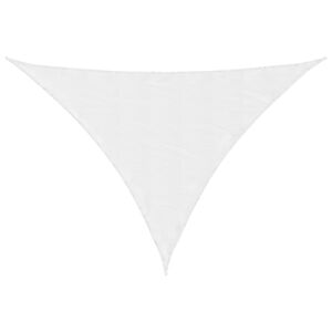 vidaXL Zonnezeil 7x5x5 m 100% polyester oxford wit
