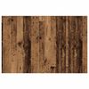 vidaXL Hoofdbord Met Kast met lade 3 pcs Oud Hout Bewerkt hout