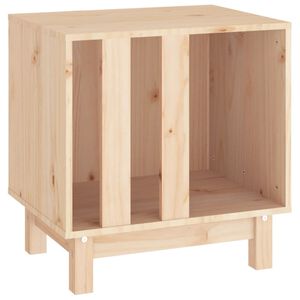 vidaXL Hondenhuis Naturel 50 x 40 x 52 cm