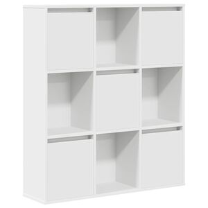 vidaXL Boekenkast 89x24x101,5 cm bewerkt hout wit
