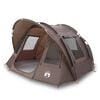 vidaXL Vistent 2-persoons waterdicht bruin