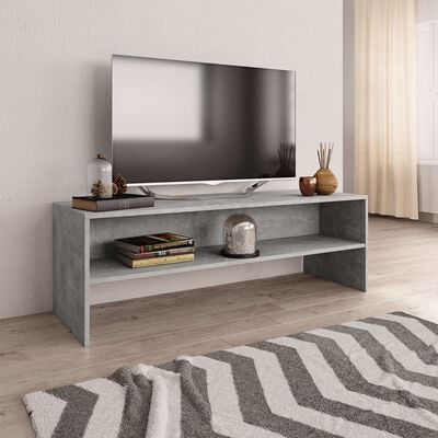 vidaXL Tv-meubel 120x40x40 cm bewerkt hout betongrijs