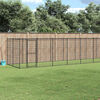vidaXL Hondenkennel 16,94 m&sup2; staal