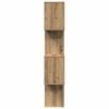vidaXL Kamerscherm / boekenkast 4-laags 70x24x129 cm hout artisanaal