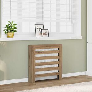 vidaXL Radiatorombouw 78x20x82 cm bewerkt hout artisanaal eikenkleur