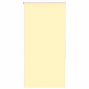 vidaXL Rolgordijn verduisterend 70x130 cm stofbreedte 65,7 cm geel