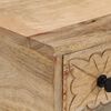 vidaXL Wandtafel 110x30x75 cm massief mangohout