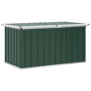 vidaXL Tuinbox Groen 129x67x65 cm