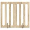 vidaXL Opvouwbaar huisdierhek 2 st Sonoma Eiken 100,5 x 38 x 90 cm