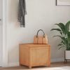 vidaXL Opbergbox Naturel 50 x 45 x 45 cm Engineered wood en eik