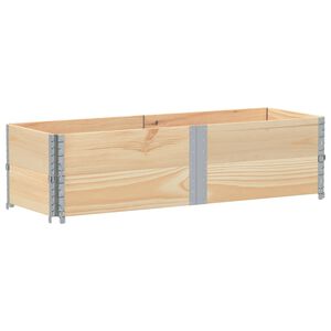vidaXL Plantenbak 150x50 cm massief grenenhout