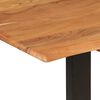 vidaXL Eettafel 154x80x76 cm massief acaciahout