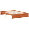 vidaXL Bedframe met lade Wasbruin 160 x 200 cm Massief Vurenhout