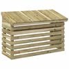 vidaXL Omkasting voor airconditioner 90x40x60 cm Ge&iuml;mpregneerd grenenhout