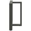 vidaXL Eettafelpoten 2 st T-vormig 80x35x(72-73) cm staal antraciet