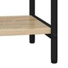 vidaXL Boekenkast Sonoma Eiken 40 x 30 x 146 cm Bewerkt hout