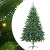 vidaXL Kerstboom met 300 LED met standaard Groen 180 cm PE