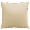 vidaXL Sierkussens 4 st 40x40 cm stof beige