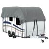 vidaXL Caravan dakbedekking 500x300 cm vliesvlies grijs