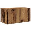 vidaXL Tv-meubelset Wandgemonteerd 5 pcs Oud Hout Bewerkt hout