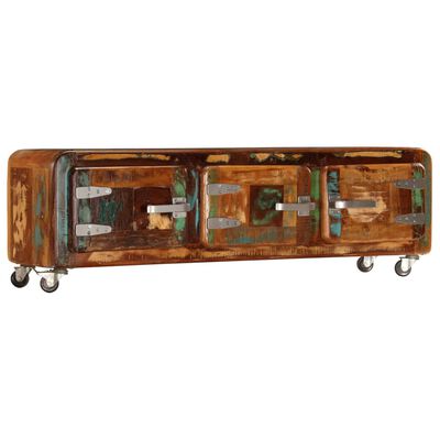 vidaXL Tv-meubel 120x30x37 cm massief gerecycled hout