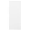 vidaXL Kantoorkast 90x40x102 cm staal wit
