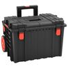 vidaXL Flightcase draagbaar 56,5x45,5x48 cm PP zwart