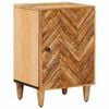 vidaXL Badkamerkast Bruin 38 x 33,5 x 58 cm Massief Mango Hout