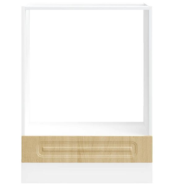 vidaXL Ovenkast Kalmar bewerkt hout sonoma eikenkleurig