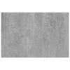 vidaXL Wandschappen 8 st 60x40x1,5 cm spaanplaat betongrijs
