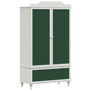 vidaXL Creatieve opslag voor kinderen ROROS Wit 90 x 45 x 165 cm