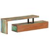 vidaXL Tv-meubel (118-200) x 30 x 40 cm massief hout gerecycled