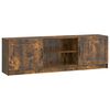 vidaXL TV-kast Gerookt eiken 150 x 31 x 47 cm Bewerkt hout