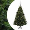 vidaXL Kunstkerstboom met Ballen 120 cm 150 LED's Warmwit