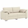 vidaXL 2-Zits Sofa Beige 180 cm Linnen-mix stof