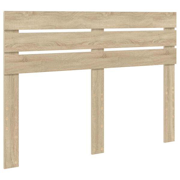 vidaXL Hoofdbord Sonoma Eiken 150 cm Bewerkt hout