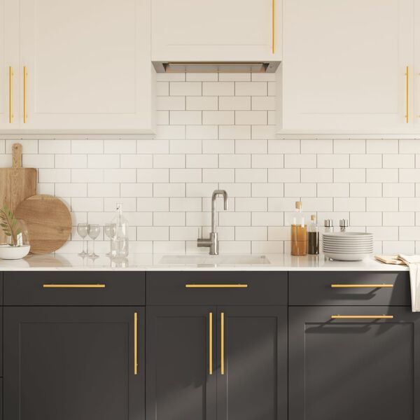 vidaXL Handvatten 20 st 192 mm roestvrij staal goudkleurig