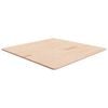 vidaXL Tafelblad vierkant 90x90x1,5 cm onbehandeld massief eikenhout