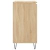 vidaXL Dressoir 60x35x70 cm bewerkt hout sonoma eikenkleurig