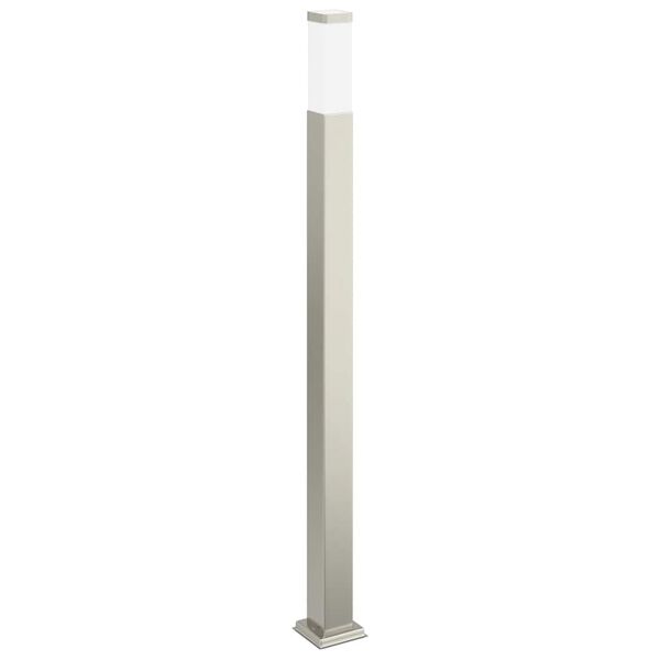 vidaXL Bolderverlichting 3 stuks 110 cm RVS IP44