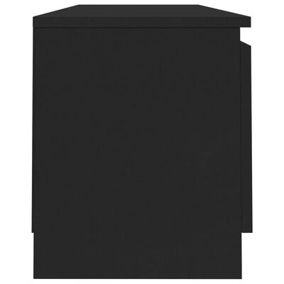 vidaXL Tv-meubel 120x30x35,5 cm bewerkt hout zwart