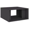 vidaXL Salontafels 4 st 33x33x33 cm bewerkt hout grijs