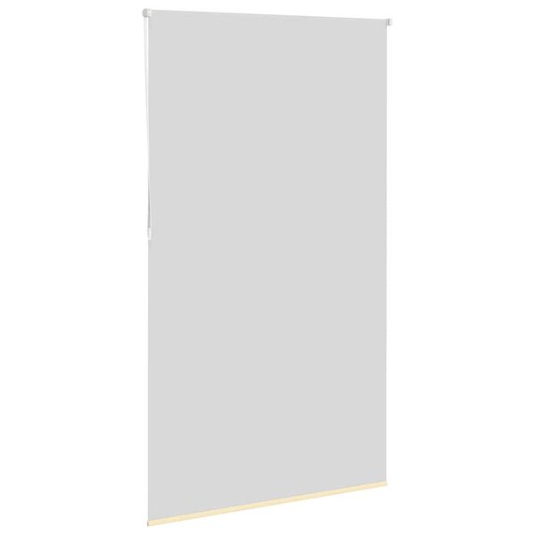 vidaXL Rolgordijn verduisterend 135x230 cm stofbreedte 131,6 cm beige