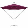 vidaXL Parasol Bordeaux Rood 294 x 294 x 248 cm Polyester en Aluminium