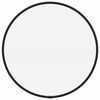 vidaXL Wandspiegel rond &Oslash;30 cm zwart