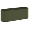vidaXL Verhoogd Tuinbed Olijfgroen 120 x 40 x 40 cm