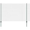 vidaXL gelast draadhek met palen 50 x 1,5 m PVC-Coated Staal Groen