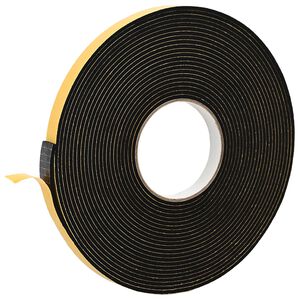 vidaXL Zelfklevende schuimtape 10 st Zwart 20mm x 10m CR Schuim
