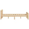 vidaXL Bedframe massief grenenhout 120x200 cm