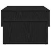 vidaXL Salontafel 105x55x32 cm bewerkt hout zwart eikenkleur